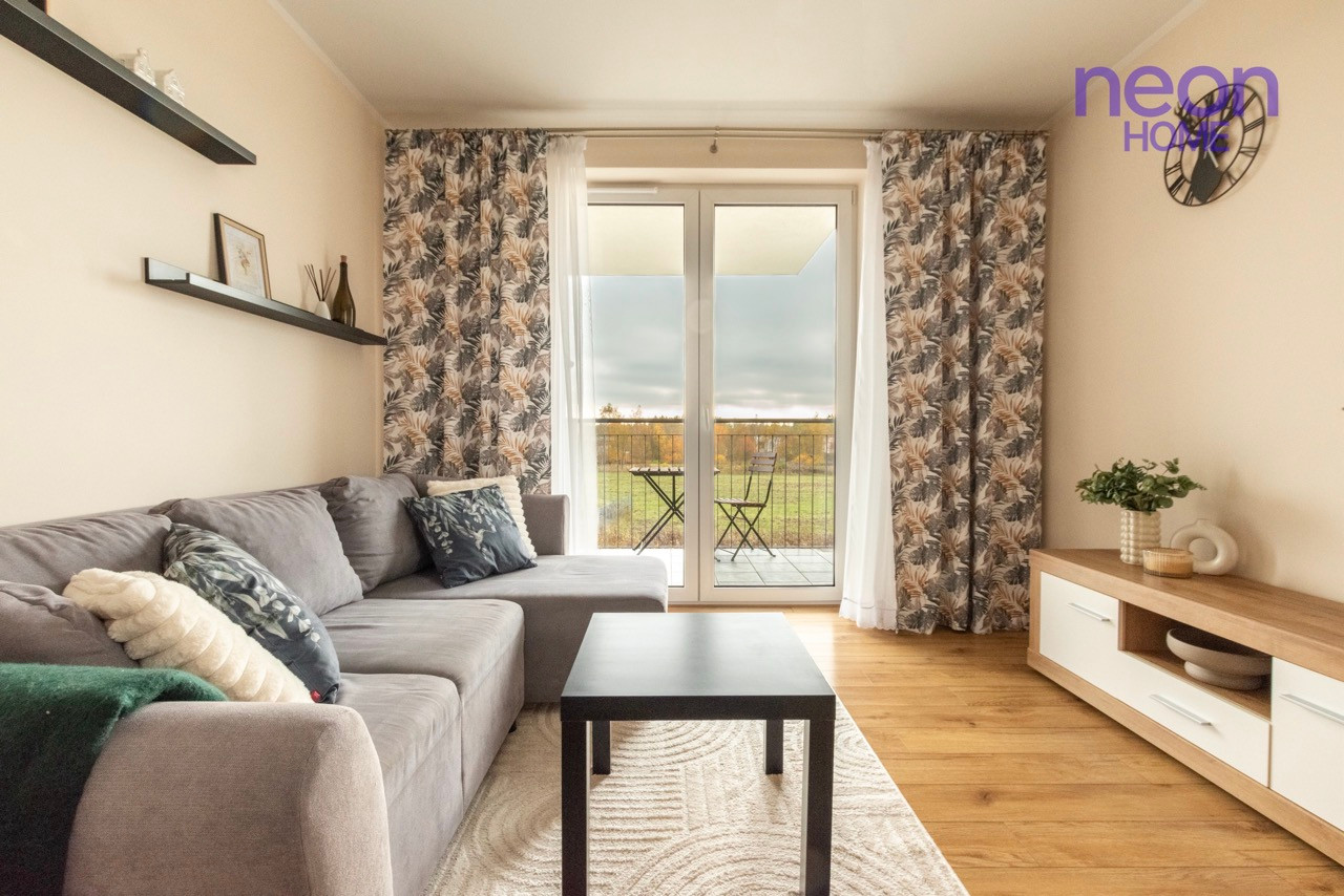 Jasne, nowoczesne mieszkanie z widokiem na zieleń | Balkon, klimatyzacja, garaż