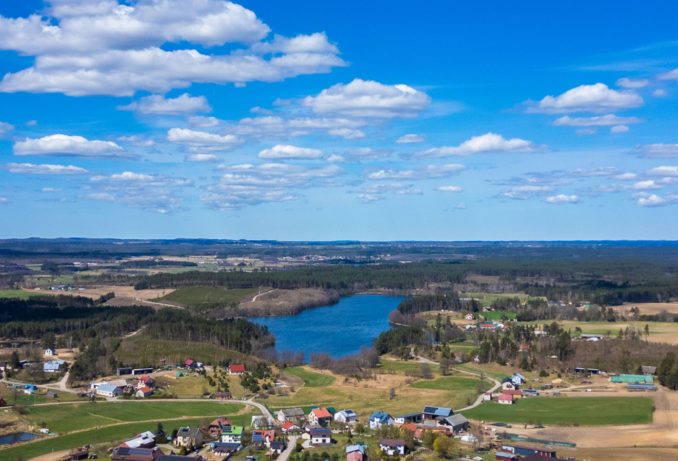 Zabudowa jednorodzinna | Las | Jezioro - Widok 2