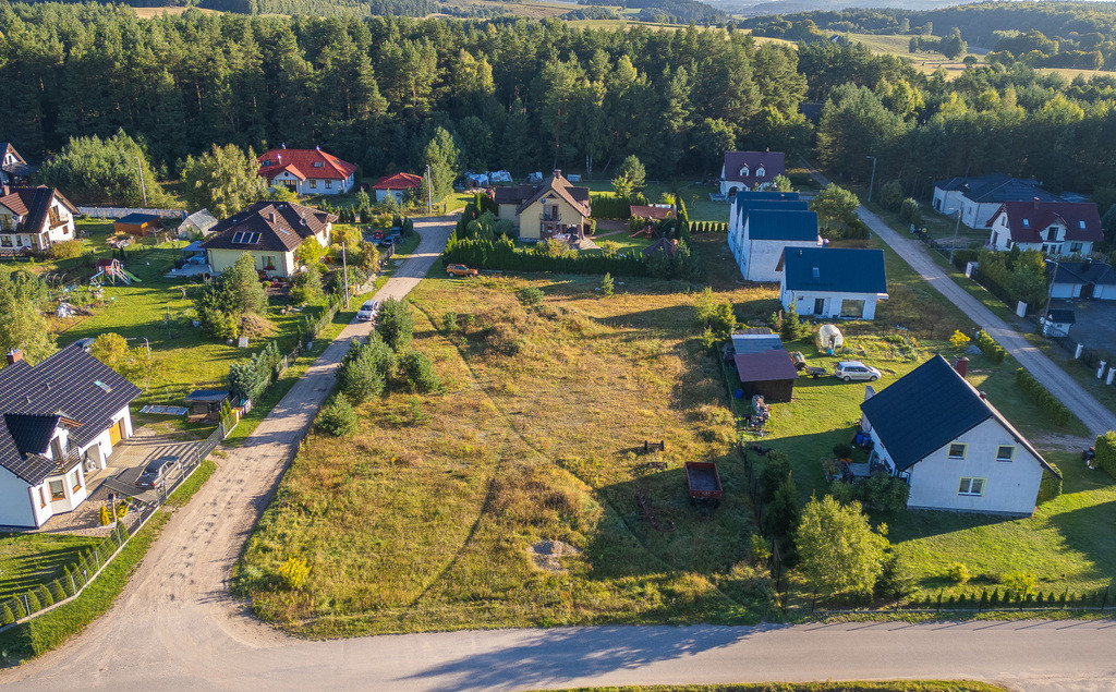 Działka budowlana w otoczeniu lasów na Kaszubach - Widok 4
