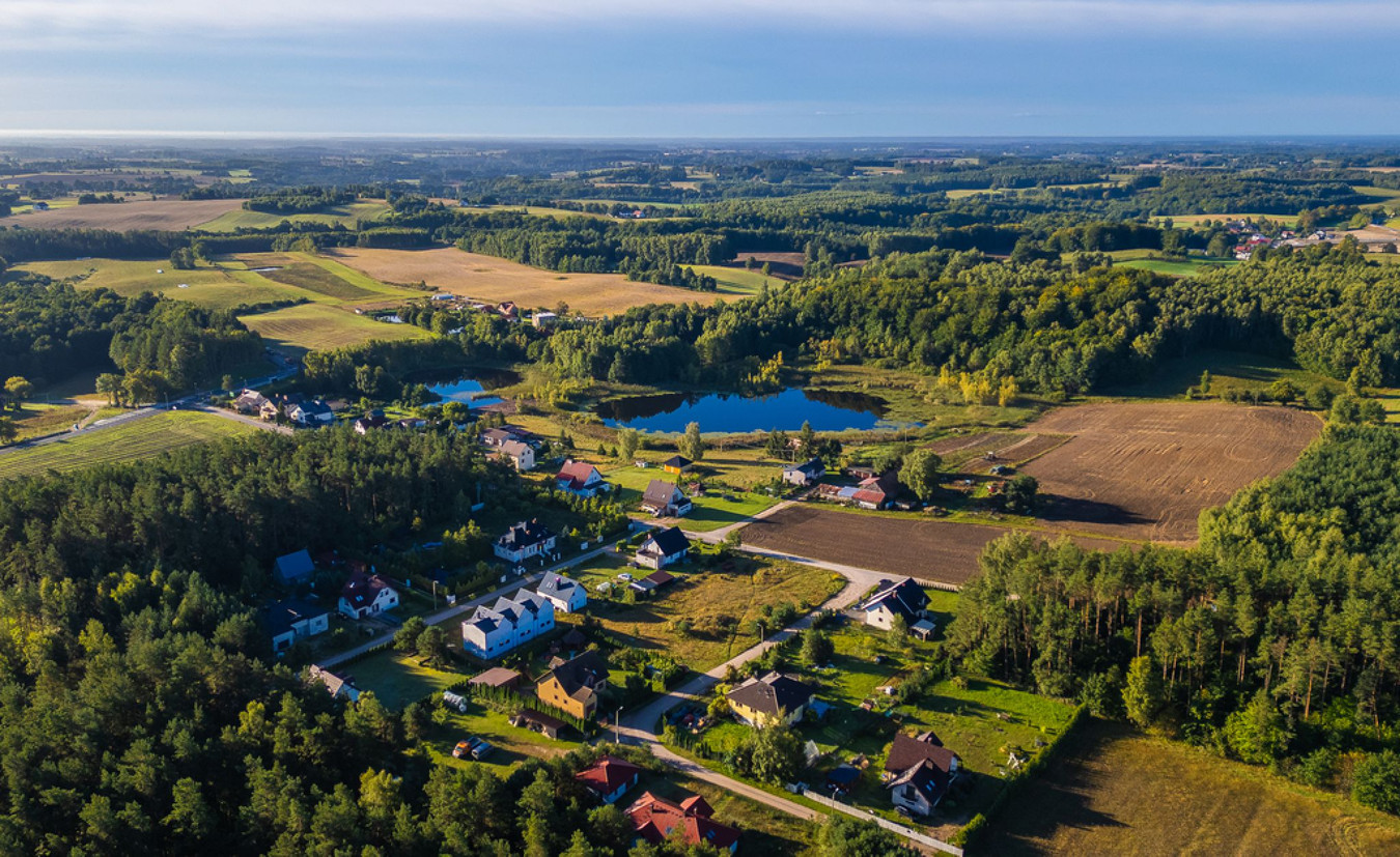 Działka budowlana w otoczeniu lasów na Kaszubach - Widok 2