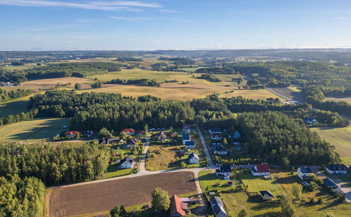 Działka budowlana w otoczeniu lasów na Kaszubach - Widok 5