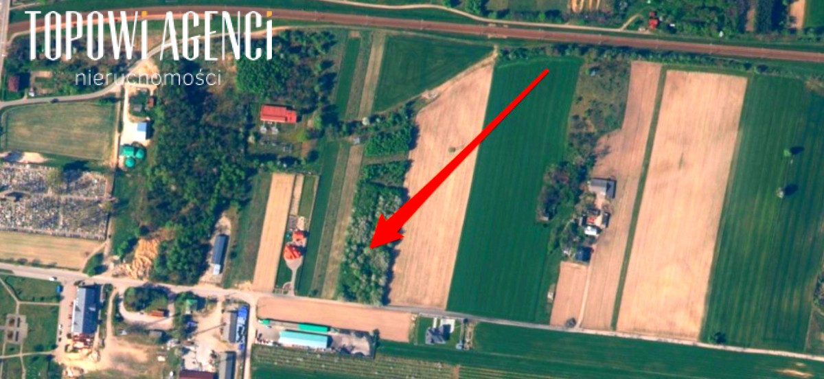 Działka usług-mieszk Lipce Reymontowskie 8800 m² - View 2