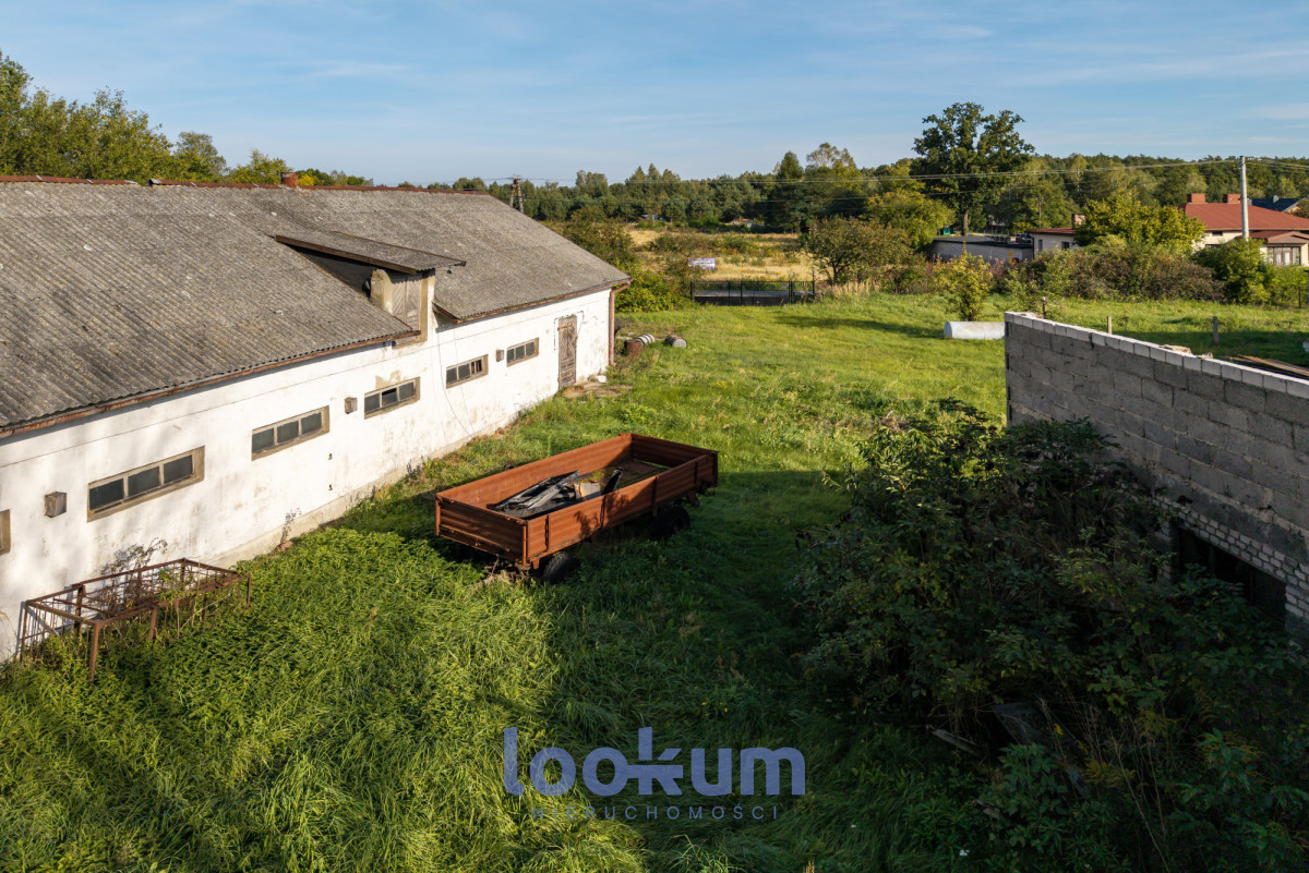 Duża działka z budynkami | 5099 m² | Media - Więcej