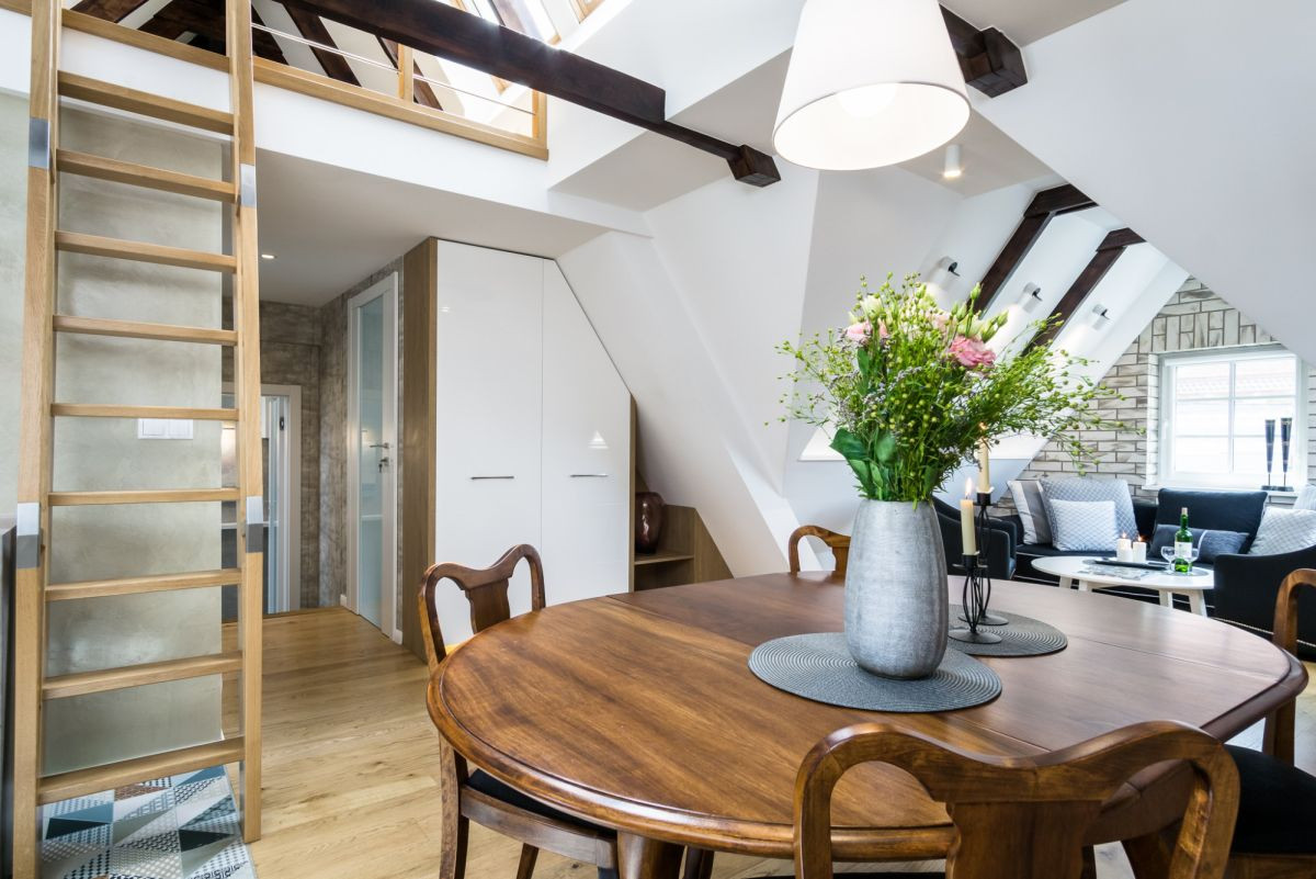 Główne Miasto | 46 m² | Sypialnia + antresola |SKM - Widok 6