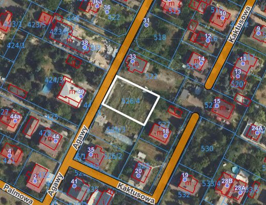 Działka budowlana 820 m² w centrum Łomianek - Widok 4