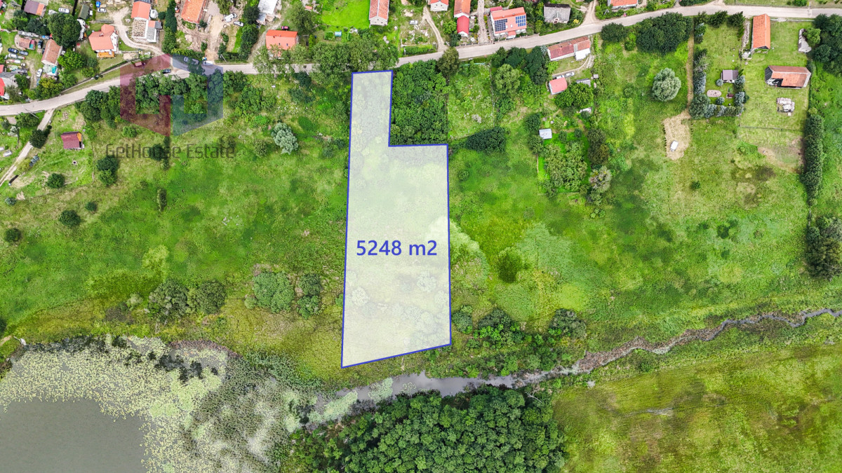 Działka budowlana z widokiem na jezioro i las - Widok 3