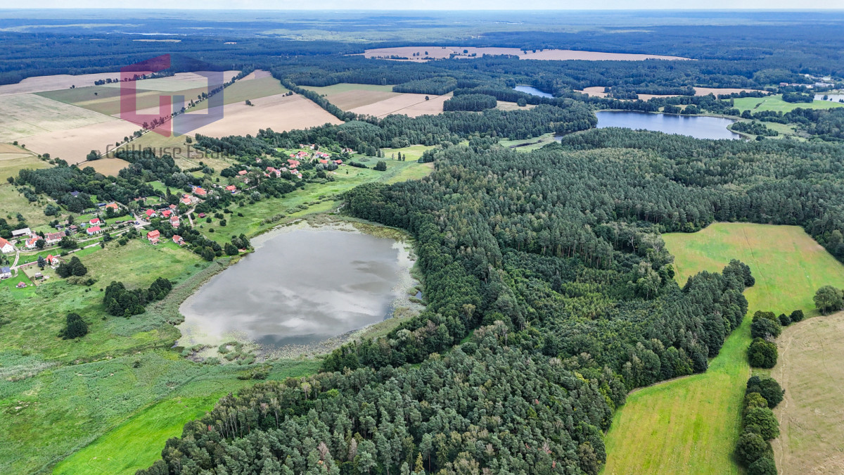 Działka budowlana z widokiem na jezioro i las - Widok 5
