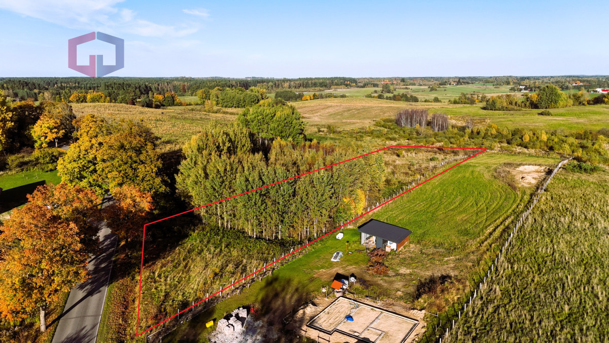 Działka z WZ, 1480 m², Marcinkowo gm. Purda - Widok 4
