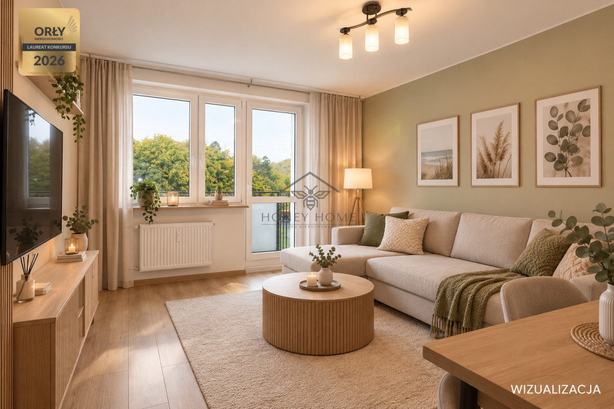 2 pokoje + balkon | Gdynia Witomino | Blisko lasu