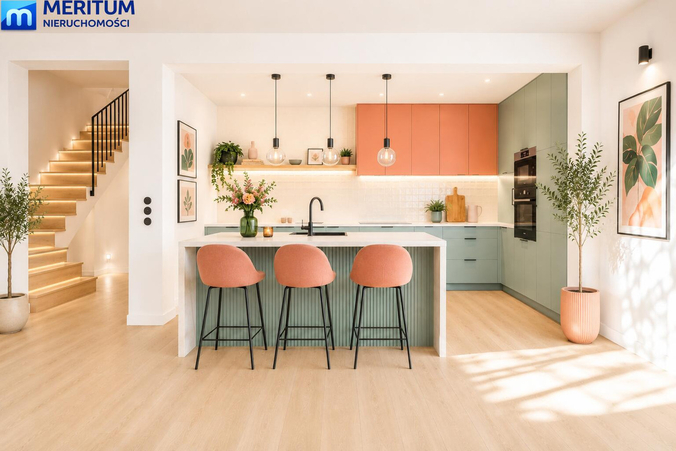 Dom Nowy, 1/2 Bliźniaka ok.136m2.Wśród Zieleni