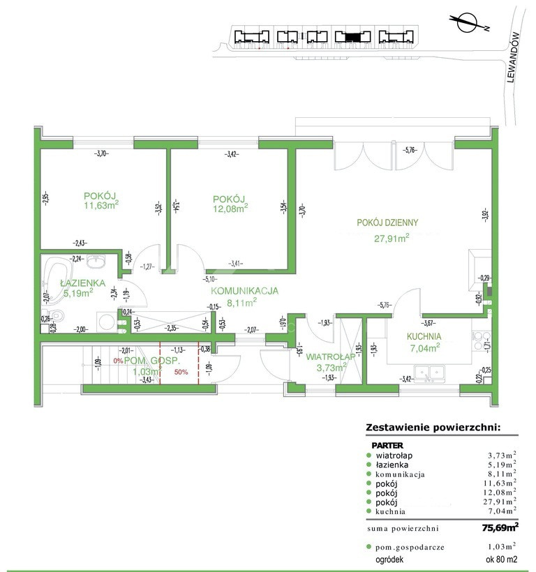 Apartment in Warszawa, Białołęka Dworska, Białołęka - Więcej