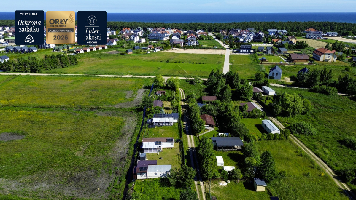 działka Karwia , 494 m², 2 domki - Widok 4
