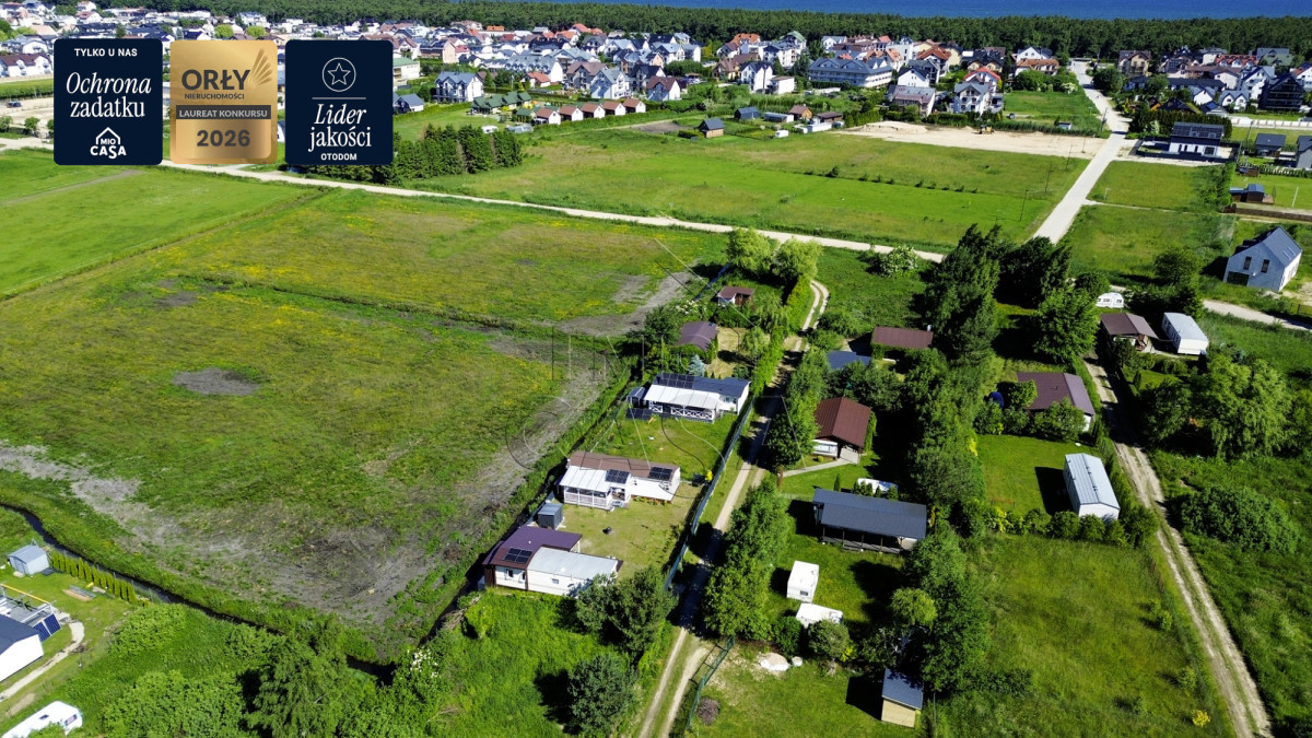 działka Karwia , 494 m², 2 domki - Widok 6