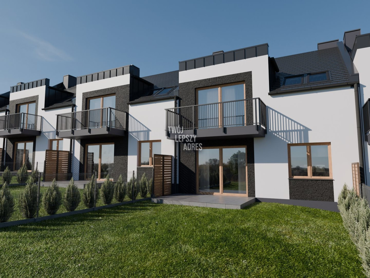 NOWE -3 pok. mieszkania, parter 64 m², duży ogród - Widok 2