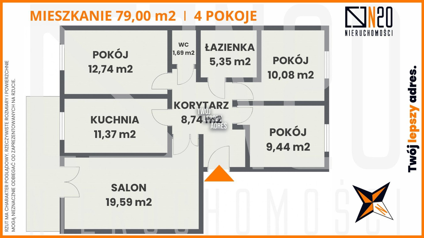 Mieszkanie – Kraków, Osiedle Podwawelskie, Dębniki - Widok 4