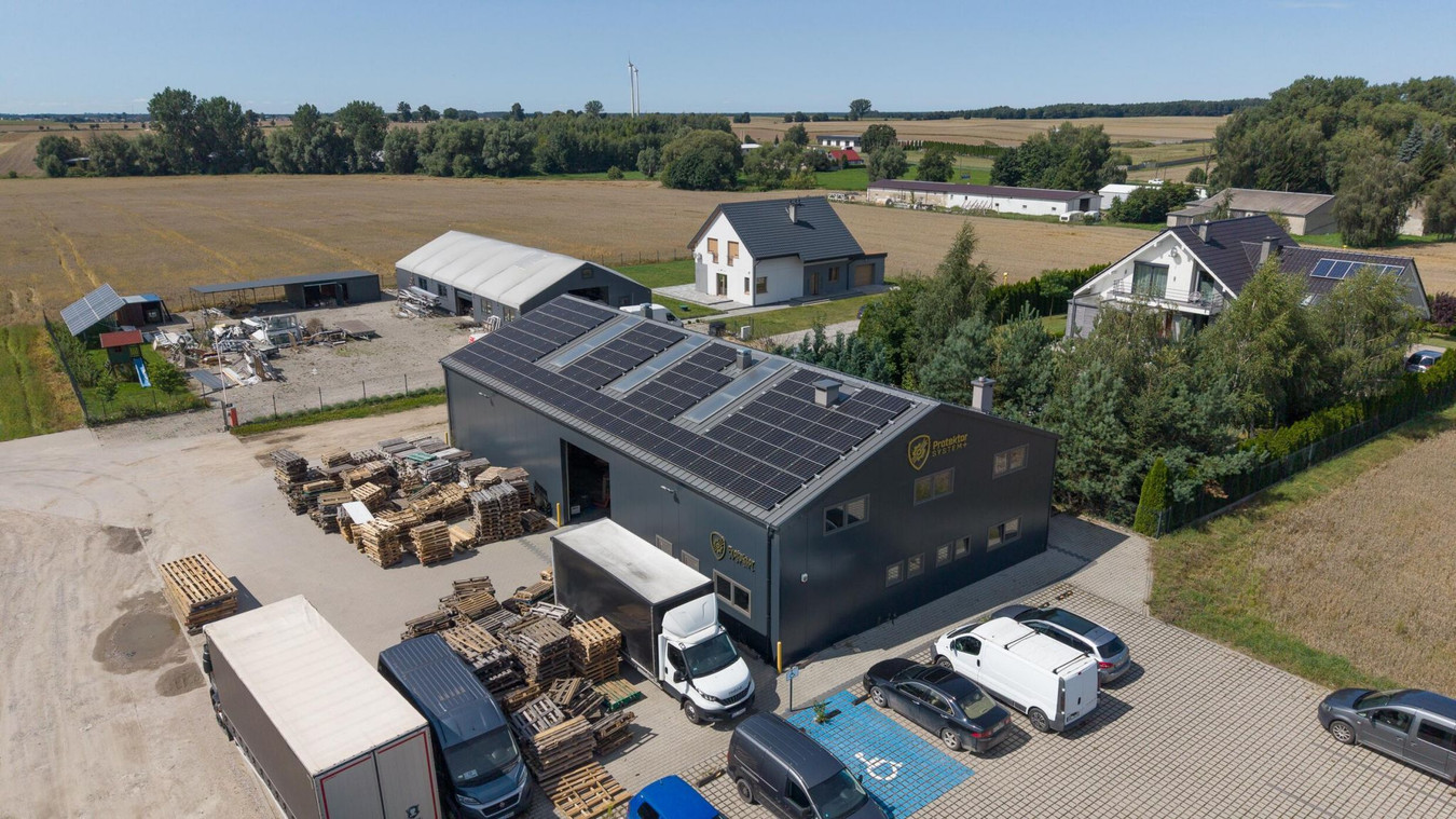 Lubawa | Hala usługowo-magazynowa 424 m² | Fotowoltaika 25 kW | DK15 - Widok 2