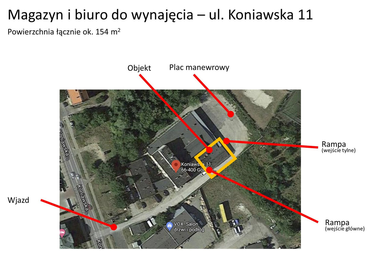 Hala magazyn biuro rampa lokal użytkowy 154 m², Gorzów Wielkopolski - Widok 3