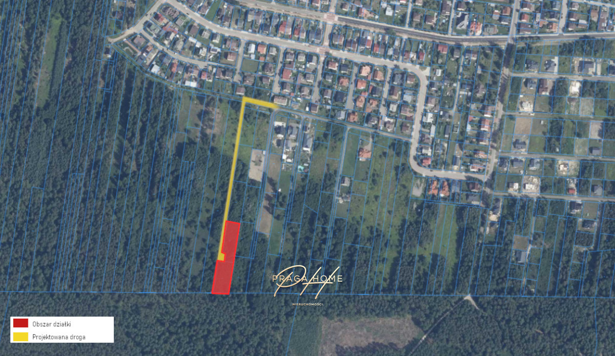 Działka Pilawa, Garwolin blisko natury - Widok 2