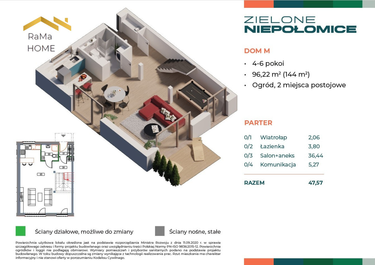 Dom – Niepołomice, Kąty, powiat wielicki - Widok 3