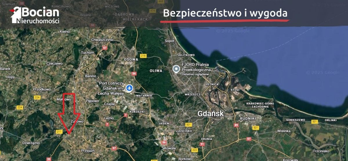 Kompleks działek z dobrym dojazdem do Trójmiasta - Widok 4