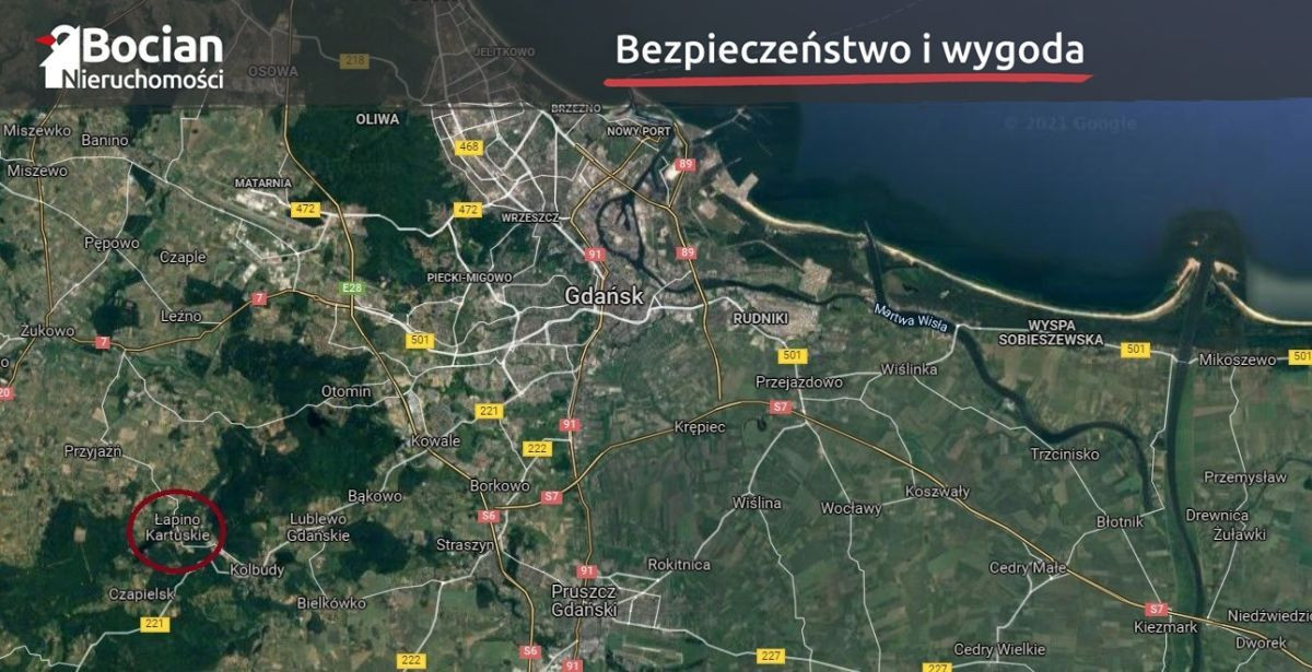 Duża działka pod dwa budynki! Blisko jeziora - Widok 4