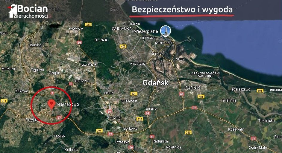 Działka w cichej okolicy! Niestępowo - Widok 5