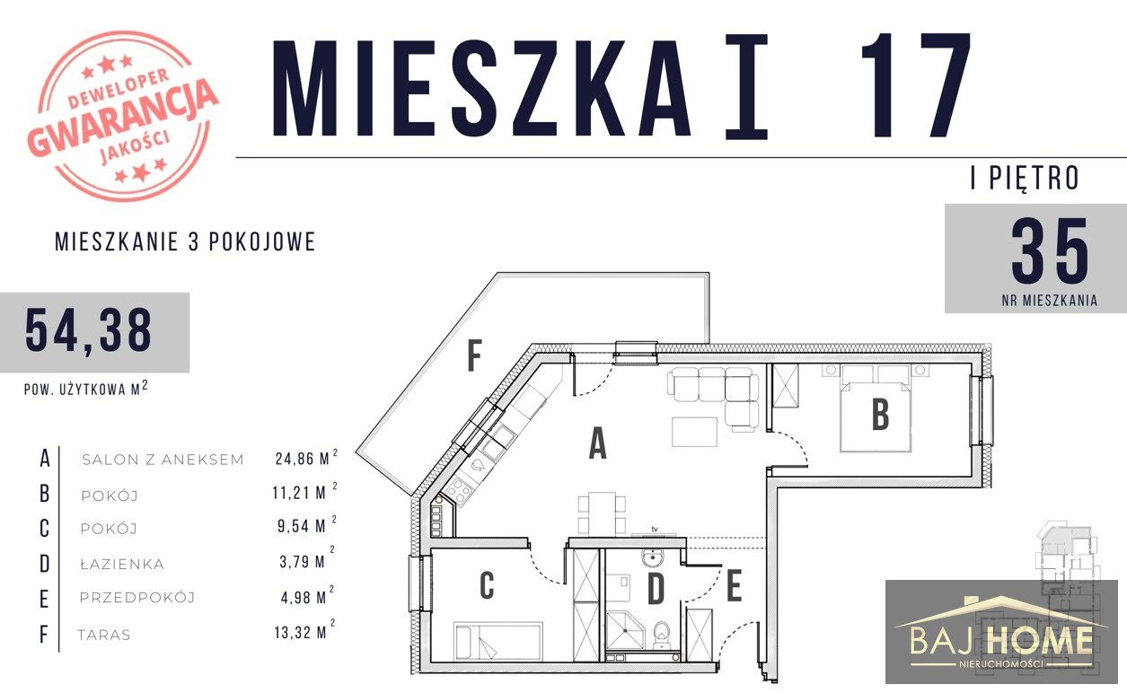 Mieszkanie – Grudziądz - Widok 4