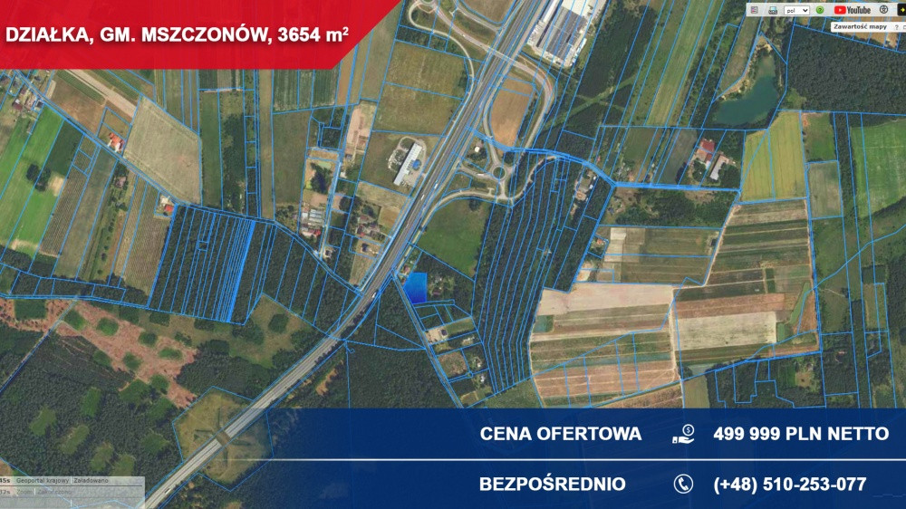 Teren usługowy przy S8 – idealny pod magazyn lub warsztat - Widok 4