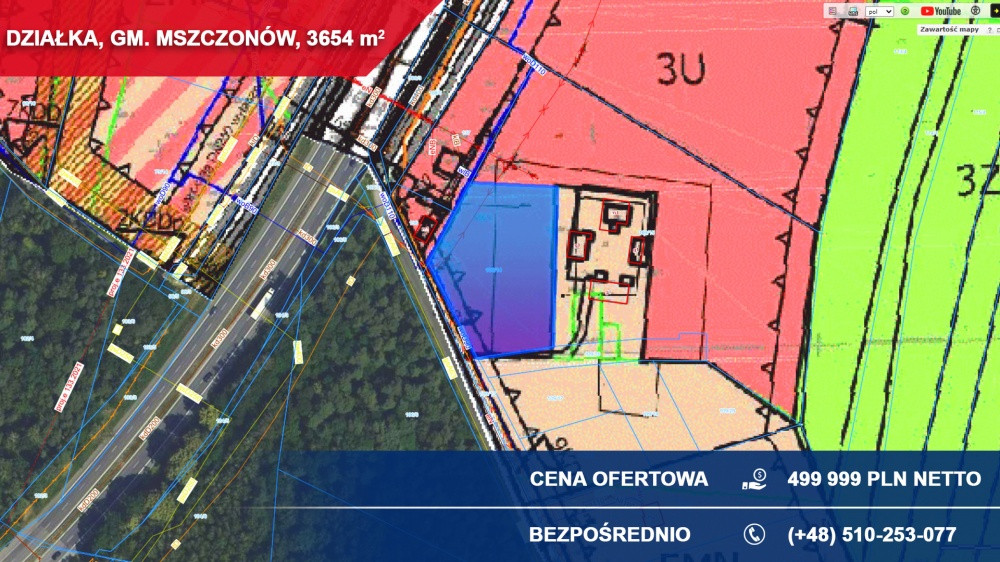 Teren usługowy przy S8 – idealny pod magazyn lub warsztat - Widok 3