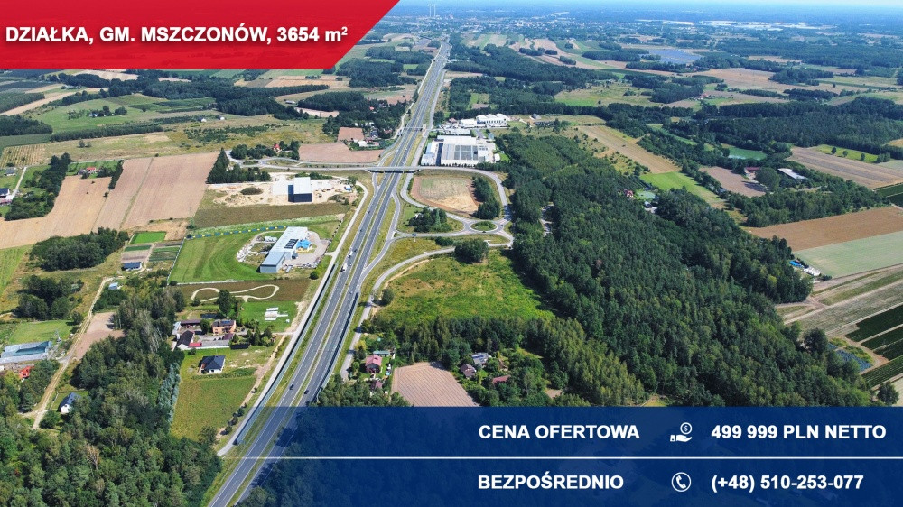 Teren usługowy przy S8 – idealny pod magazyn lub warsztat - Więcej