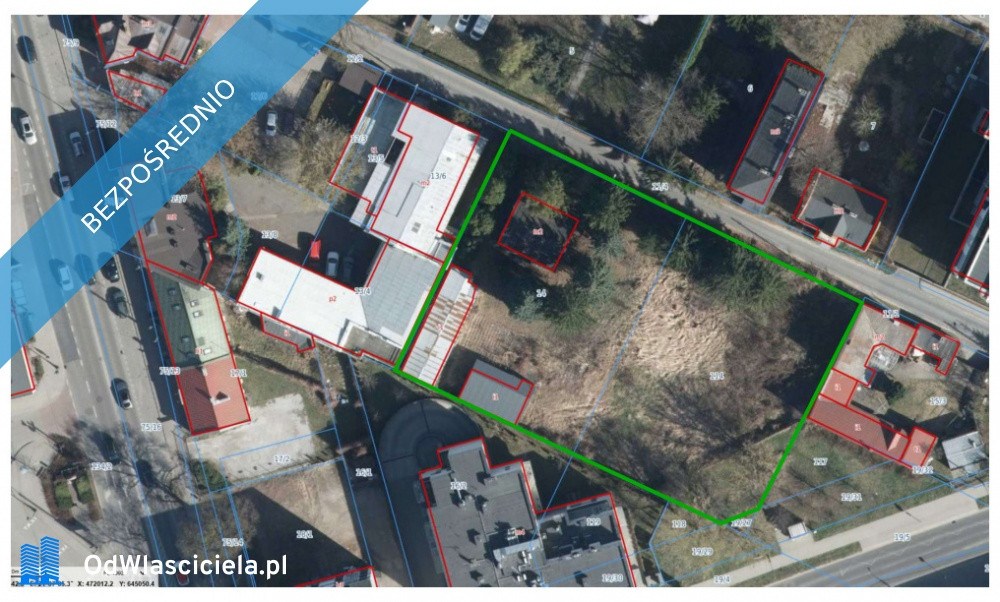 KONSTANCIN-JEZIORNA - DZIAŁKA POD ZABUDOWĘ WIELORODZINNĄ - 2 717 m2