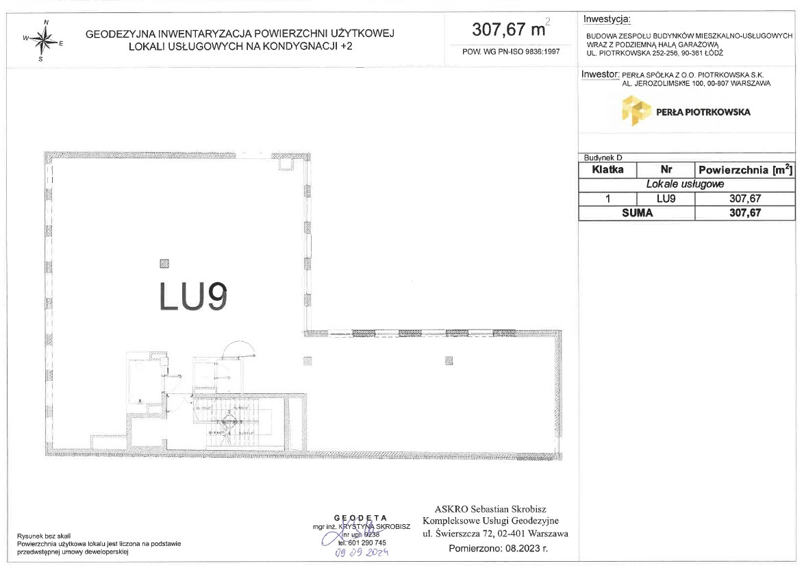 Budynek usługowy ul.Piotrkowska 256 - Widok 5