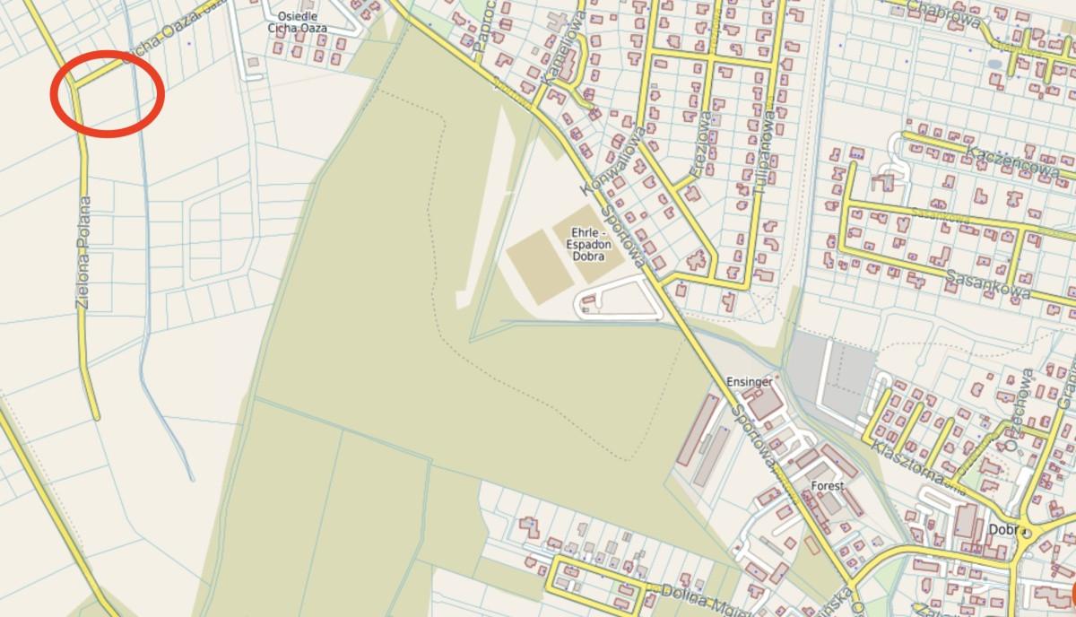 ziałka 5500 m² z WZ na 6 DOMÓW - dla dewelopera - Widok 3