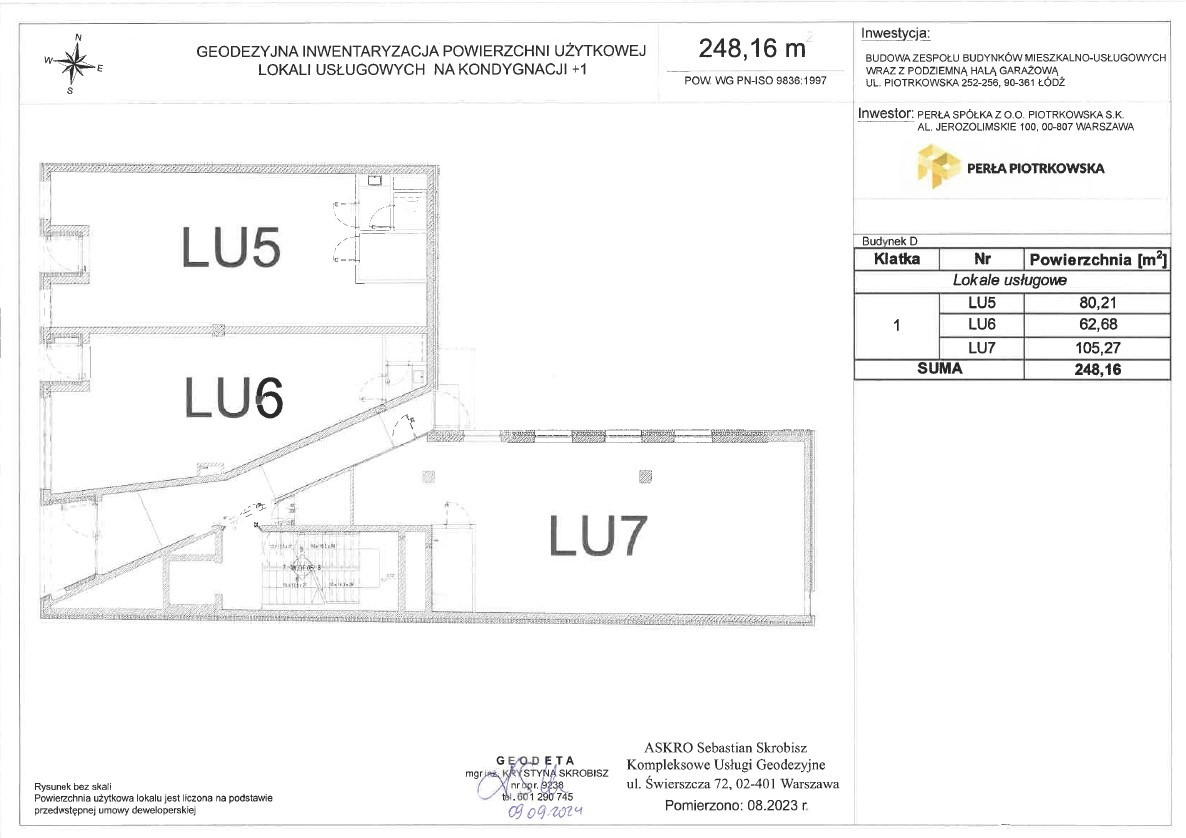 Budynek usługowy ul.Piotrkowska 256 - Widok 4