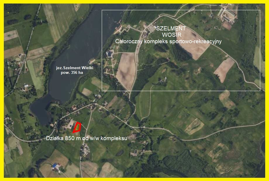 Działka nad Szelmentem - Widok 4