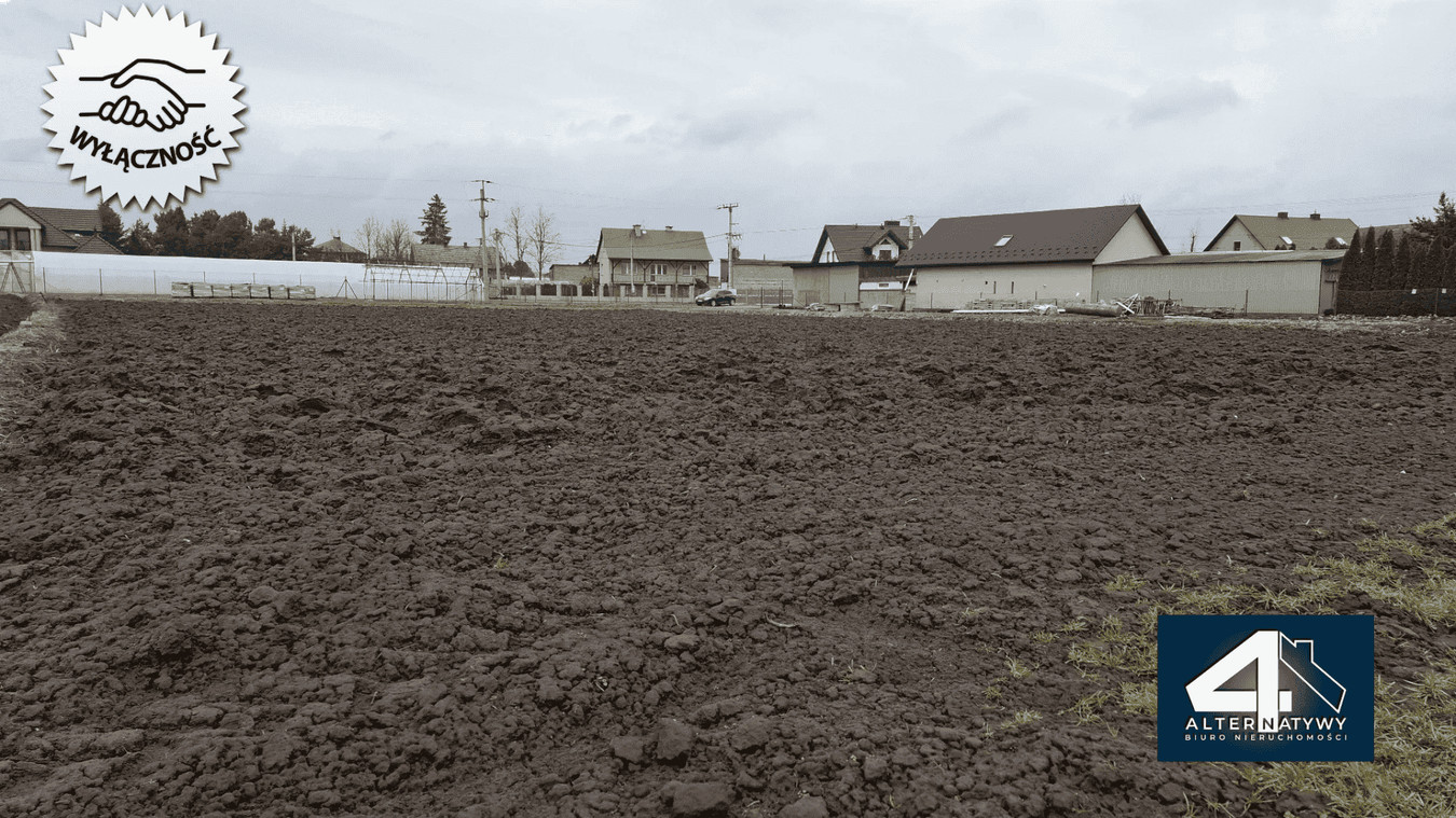 Działka budowlana z mpzp 8,92 a Pobiednik - Widok 2