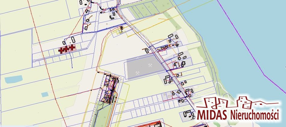 Działka 965 m² zwarunkami zabudowy - Widok 3