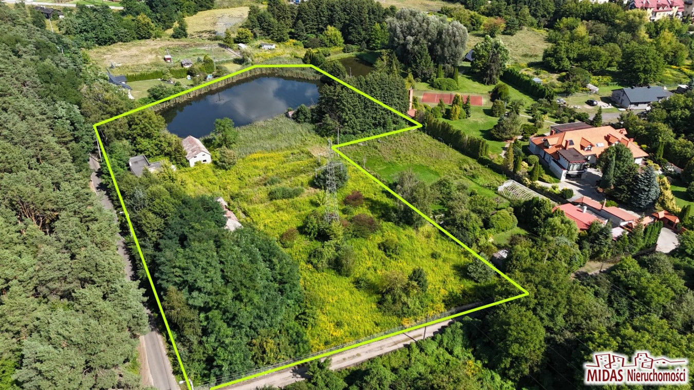 JEDYNA na Południu działka 12794 m² ze stawem - Widok 3