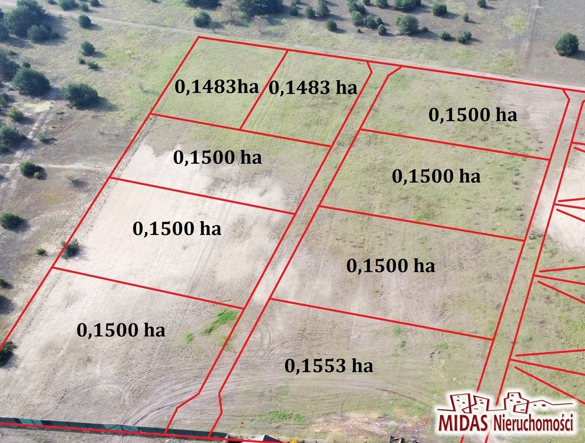 Piękna działka 1500 m² w Warzachewce Nowej - Widok 2