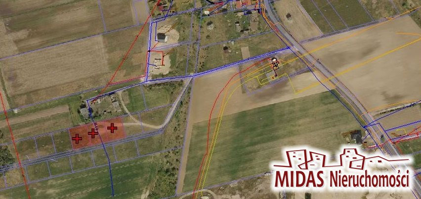 Działka 965 m² zwarunkami zabudowy - Widok 2
