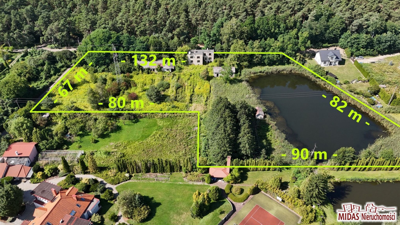 JEDYNA na Południu działka 12794 m² ze stawem - Widok 2