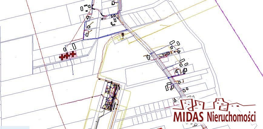 Działka 965 m² zwarunkami zabudowy - Widok 4