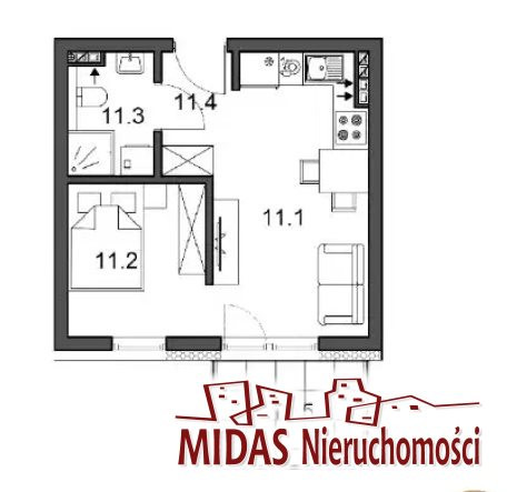 Apartment in Rypin, powiat rypiński - Widok 4