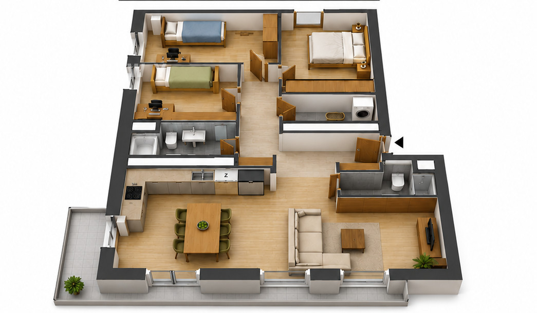 Nowy apartament w centrum Warszawy (Wola) - Widok 4