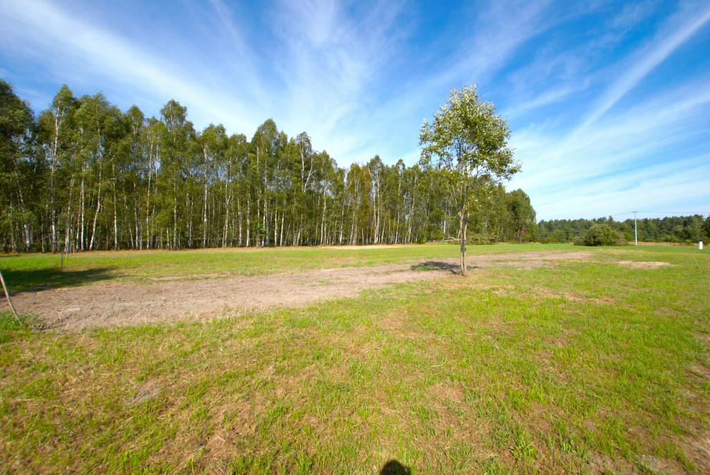 Działka budowlana przy lesie 1251 m², Trzemosna - Widok 5