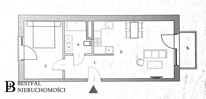 Wyspa Spichrzów , Apartament z widokiem na Motławę - Widok 3