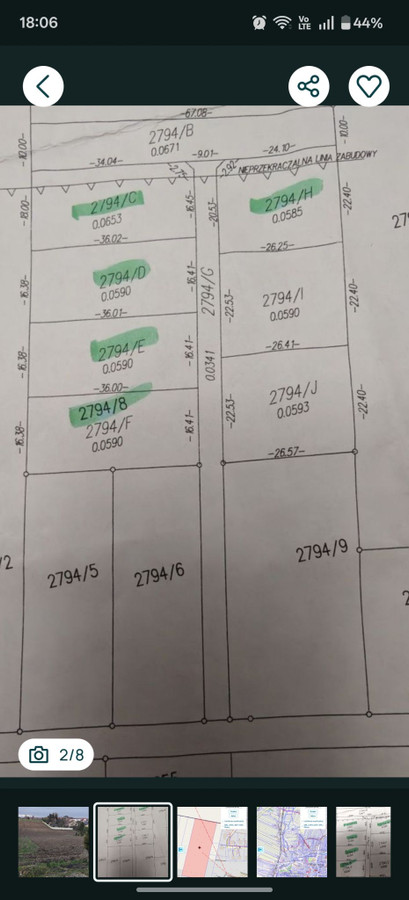 Sprzedam 6 działek Budowlanych oś Kolejowe w Miechowie - Widok 4
