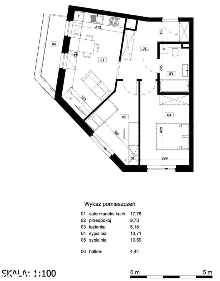 Mieszkanie – Wrocław, Wojszyce, Krzyki - Widok 5