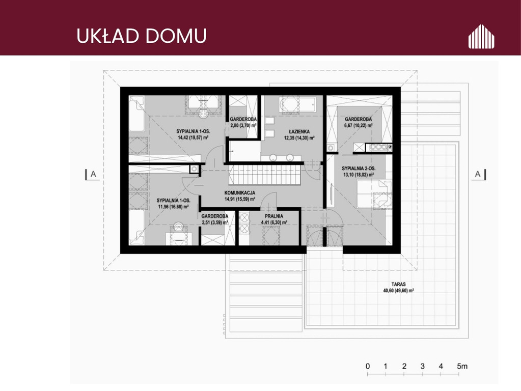 Rozpoczęta budowa nowoczesnego domu na działce 13ar / możliwość usług - Widok 5