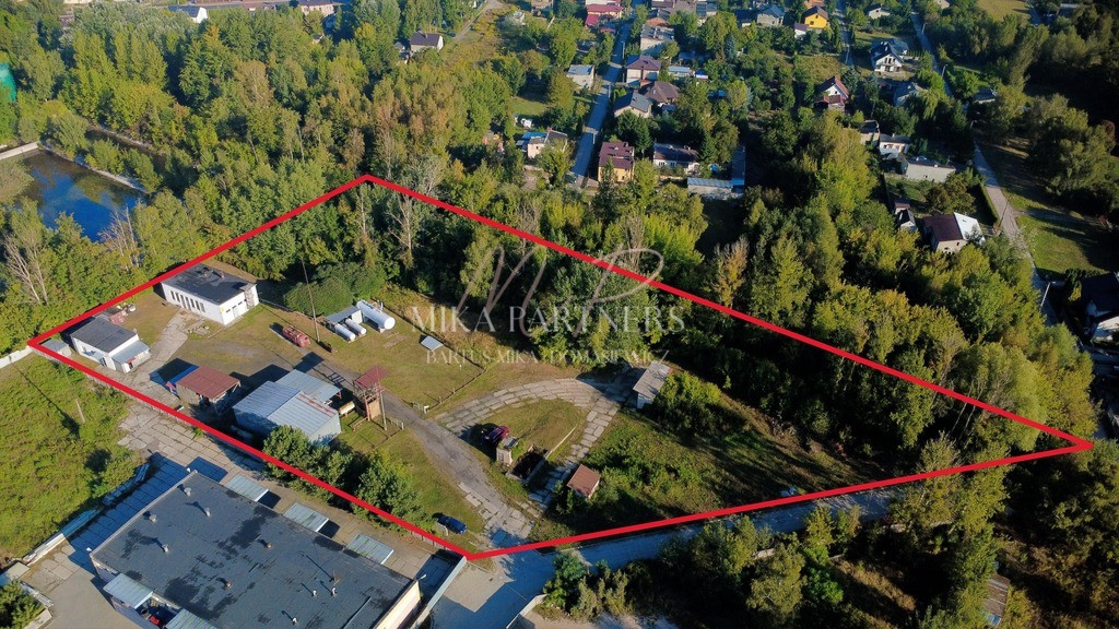 Działka inwestycyjna 9531 m² | MPZP 5.127 PU - Widok 2